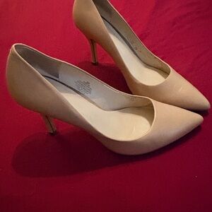 Nine West Classic Beige Heels
